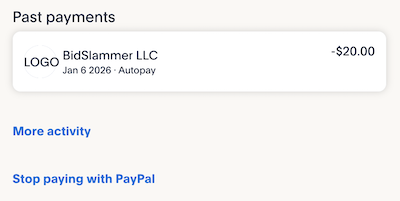 Wählen Sie BidSlammer LLC